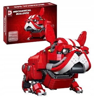 Ruchome klocki Konstrukcyjne Bulldog mechaniczny Buldog 1675 elementów
