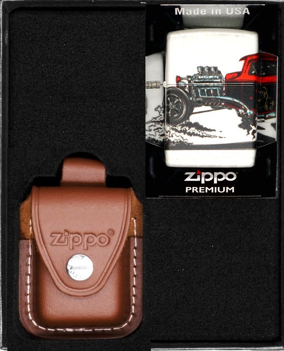 Zestaw ZIPPO Zapalniczka HOT ROD DESIGN Prezentowy No2