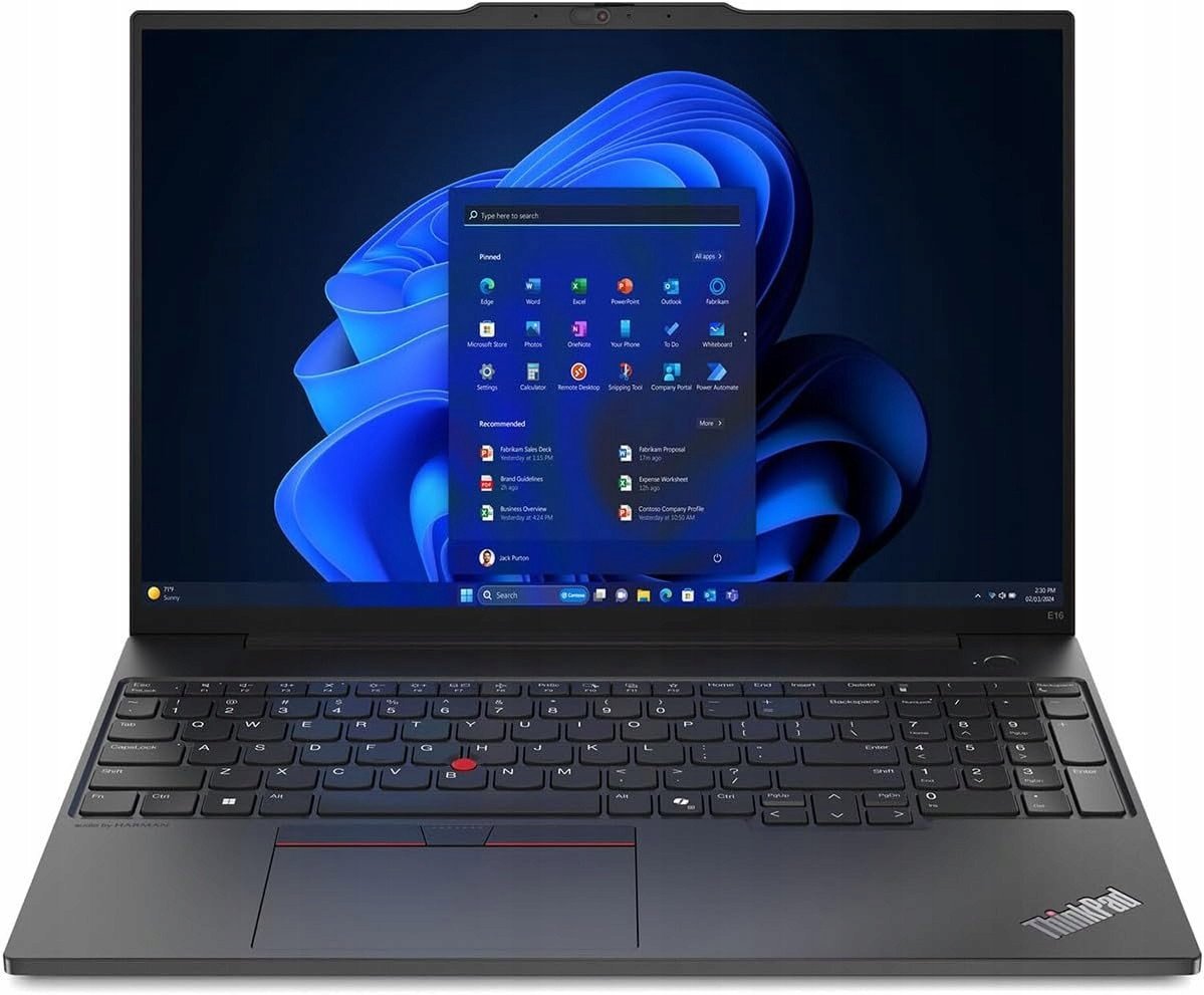 Laptop Lenovo ThinkPad E16 G2 Ryzen 7 7735U / 32 GB / 512 GB / W11 Pro