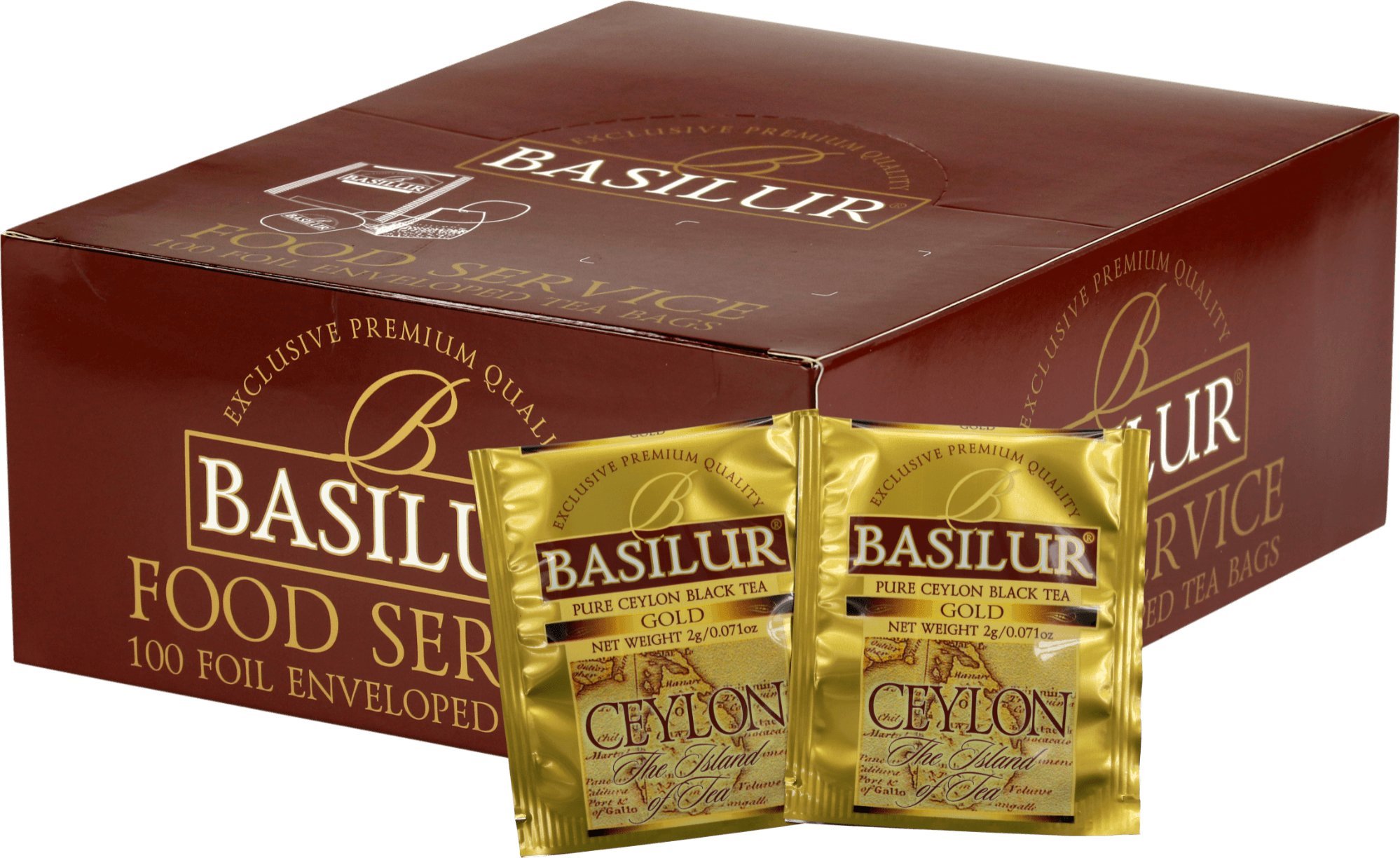 Basilur Basilur GOLD herbata czarna HoReCa - 100 torebek