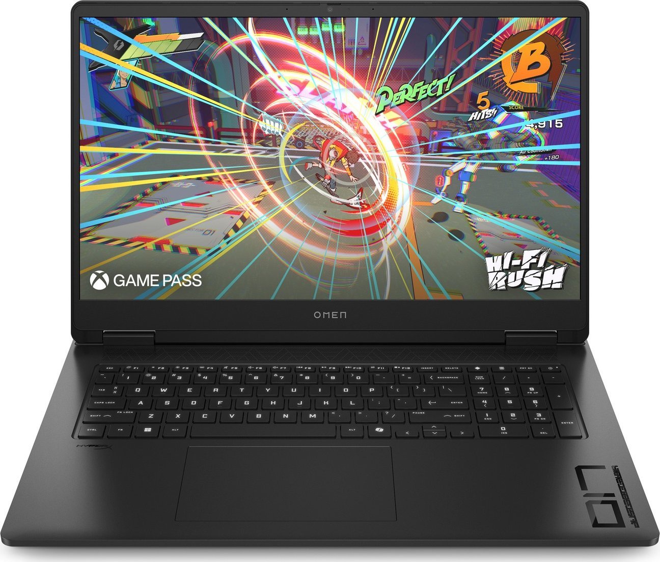 Gamingowy Laptop HP OMEN 17-db0056nw / A7QM4EA / AMD Ryzen 7 / 16GB / SSD 1TB / RTX 4060 / FHD 144Hz / Win 11 / Czarny