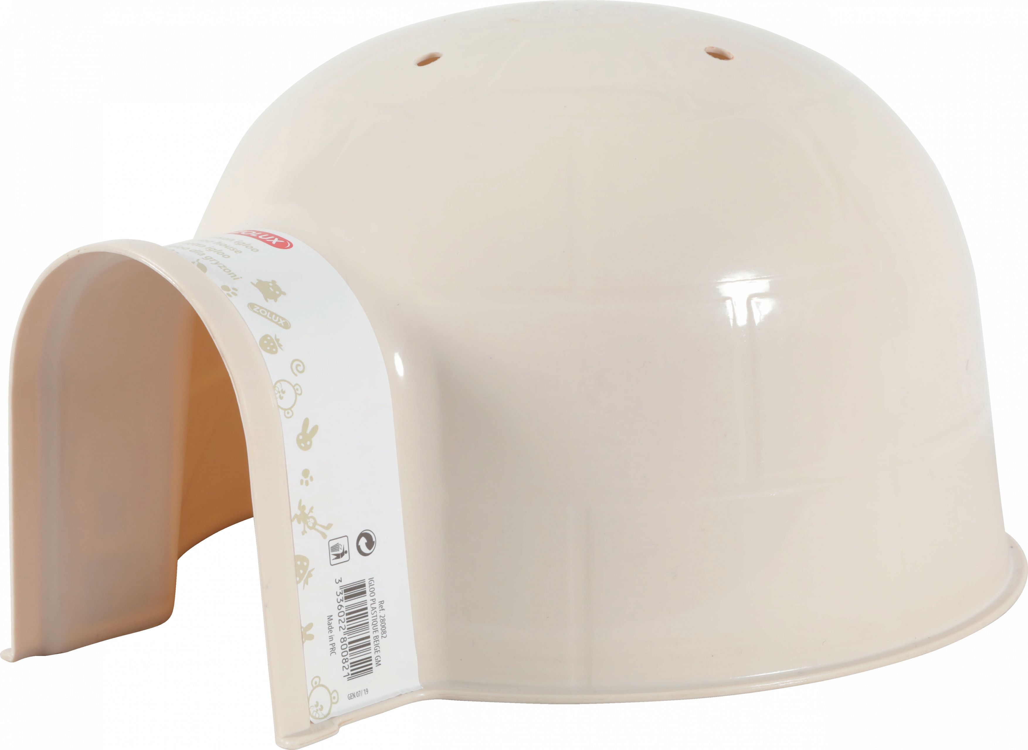 Zolux Igloo dla gryzonia plastikowe duże kol. beżowy