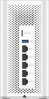 Router GrandStream Grandstream GCC6010W UC+Networking (router VPN, NGFW, przełącznik i centrala IP. 2x 2.5G SFP, 10x GbE, 3 stałe WAN, 4x PoE-Out, rou