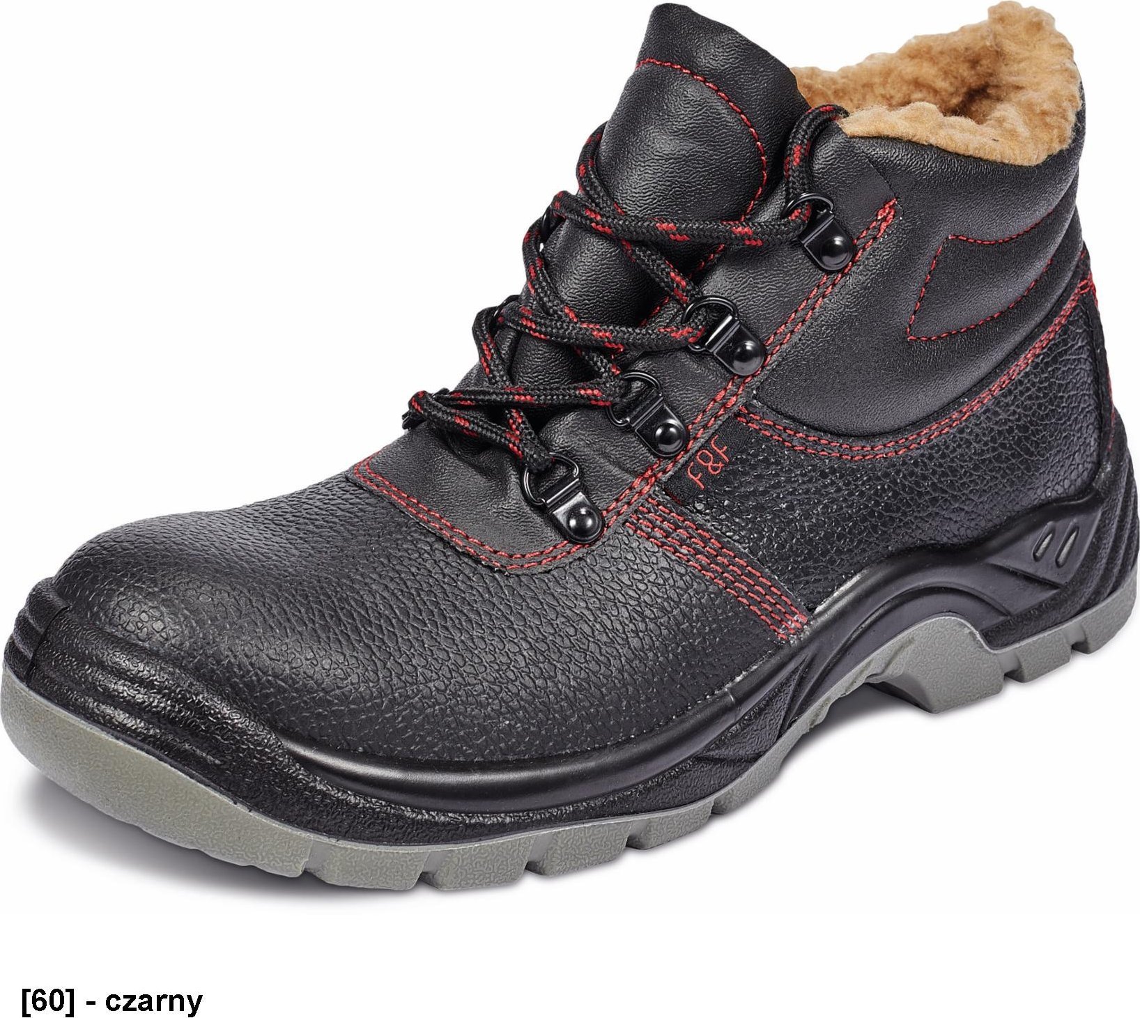 CERVA SC-03-002 S1 - ocieplane buty robocze typu trzewik ze stalowym podnosekiem- 36