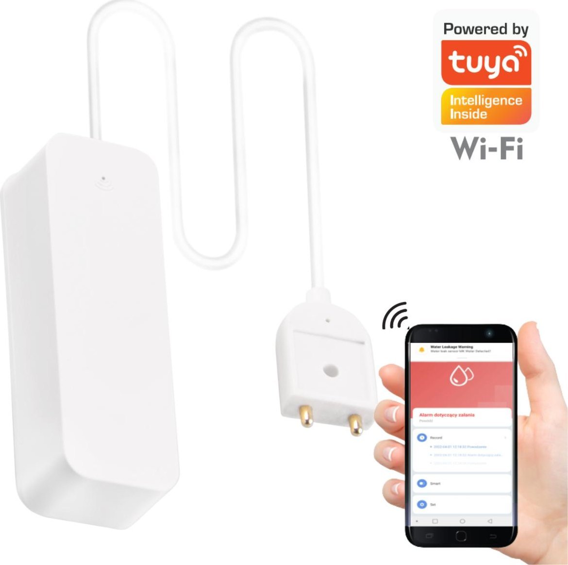 Polux TUYA SMART WIFI Czujnik zalania