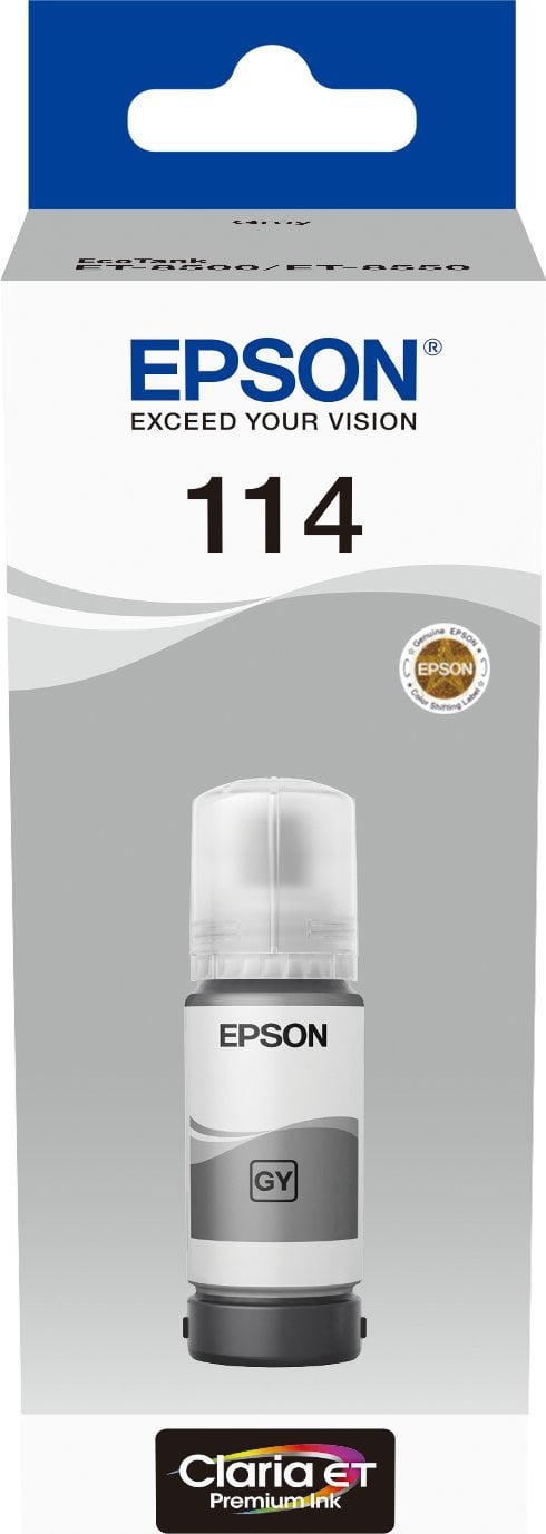 Tusz Epson Epson Ink Gray 114 EcoTank (C13T07B540)