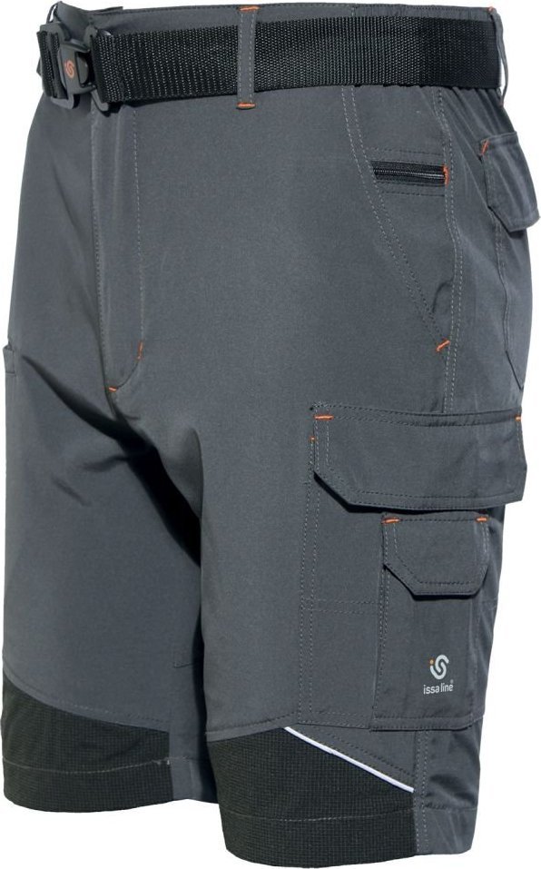 INDUSTRIAL STARTER BERMUDY EXTREME LIGHT 8836B - spodenki robocze, bermudy, lekki softshell, wstawki odporne na przetarcia, 6 kieszeni M