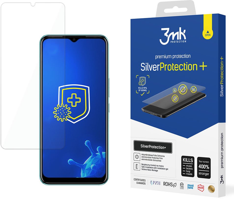 TECNO SPARK 8 - 3MK SILVERPROTECTION+