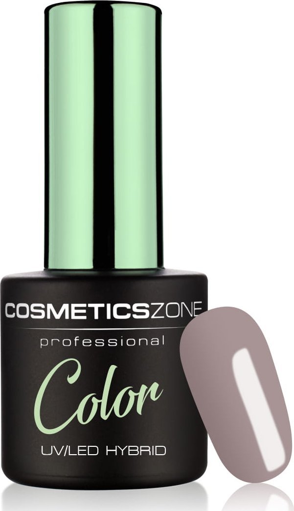 Cosmetics Zone Lakier hybrydowy hipoalergiczny szary 7ml - Foggy Time 759