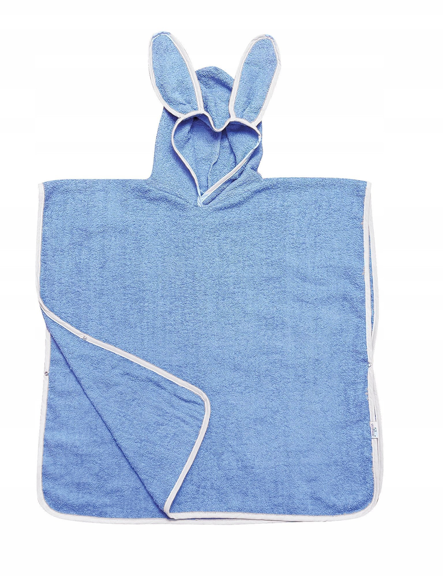 Kąpielowe okrycie niemowlęce PONCHO JUNIOR, 70x140
