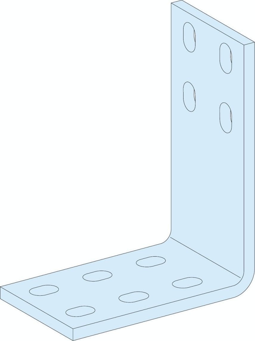 Schneider Electric Prisma Plus, system P, 2 złącza między szynami PE pionowymi i poziomymi LVS04672