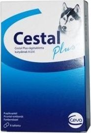 Ceva Cestal Dog Plus Flavour tabletki na odrobaczanie psów 2 sztuki