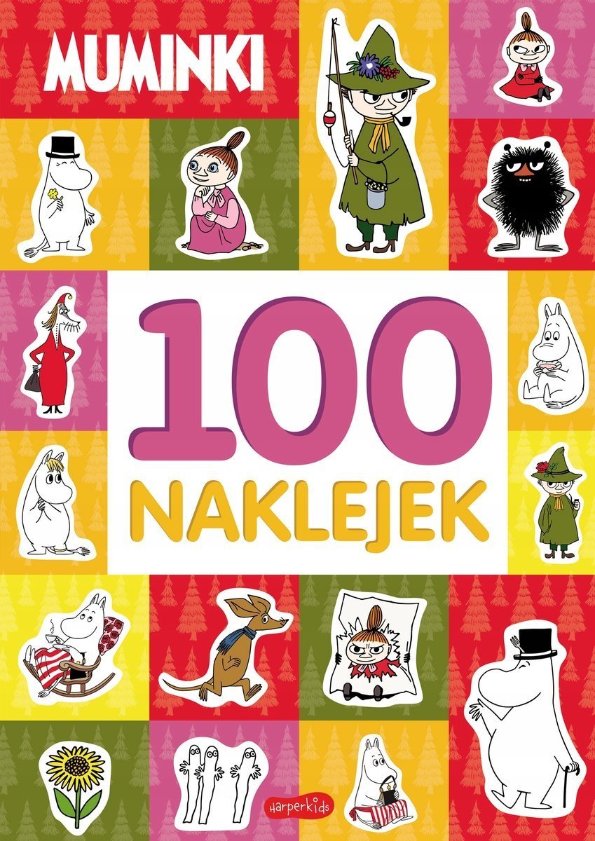 100 naklejek Muminki 96038