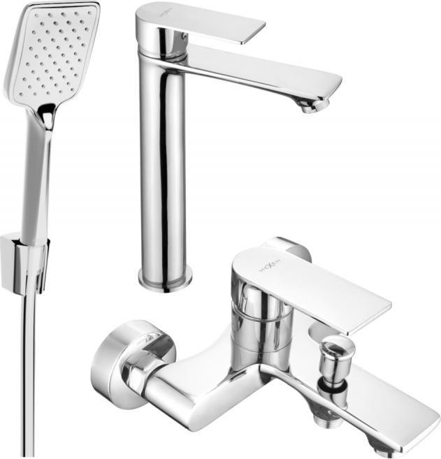 Bateria wannowa Mexen Mexen Royo R62 zestaw wannowy, chrom - 72213R62-00