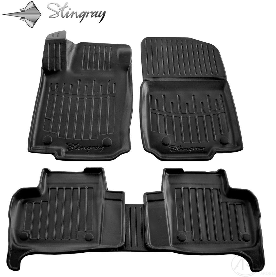 Kilimėliai 3D MERCEDES BENZ X166 GL 2012-2015, 5 vnt. black /5012015