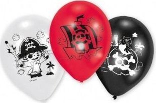 Balony lateksowe Pirat 22.8cm