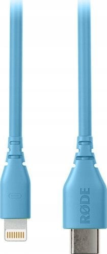 Kabel USB Rode USB-C - Lightning 0.3 m Niebieski (85189000)