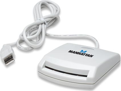 Manhattan Czytnik kart Smart USB (172844)