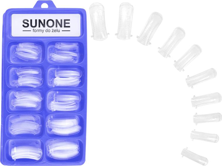 Sunone formy do żelu do paznokci sunone 100 sztuk
