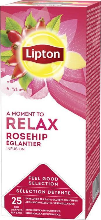 Lipton Herbata LIPTON ROSEHIP INFUSION 25k.fol owocowa