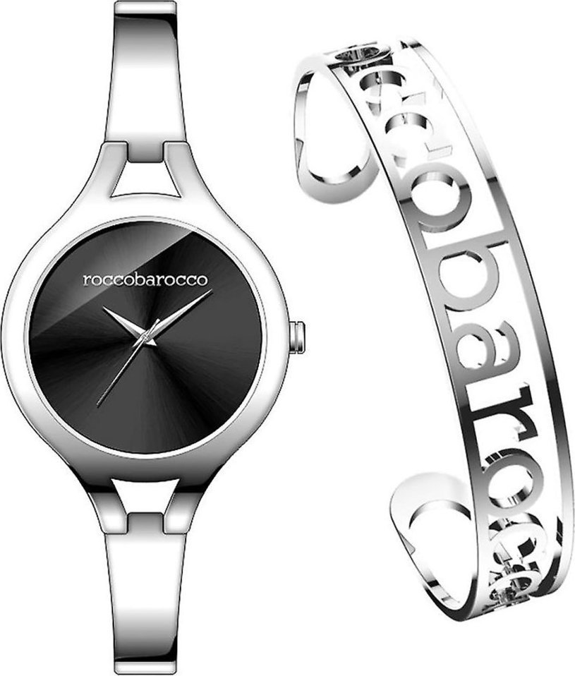 ZEGAREK DAMSKI ROCCOBAROCCO RB.2216S-02M SET + BOX(zo503b)