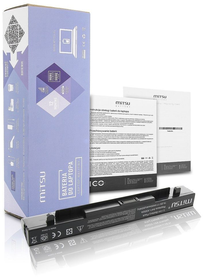 Bateria Mitsu Bateria Asus X550, A450 F450, K550 (BC/AS-X550H)