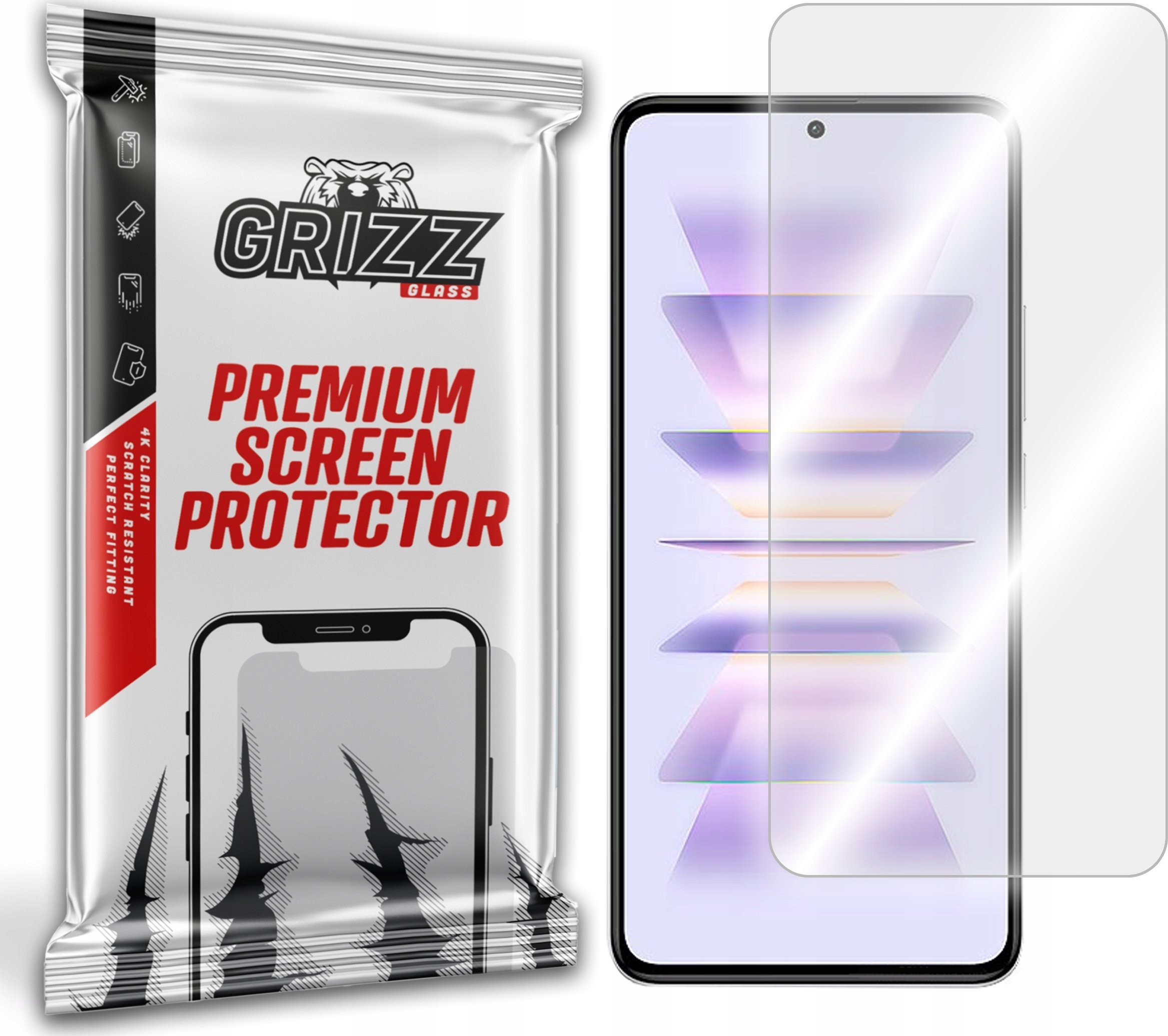 GrizzGlass Szkło hybrydowe Grizz Xiaomi Redmi K60 Pro