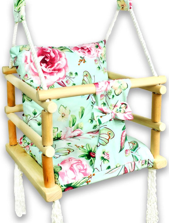 Huśtawka Elior Miętowa huśtawka rosnąca w kwiaty- Kersa