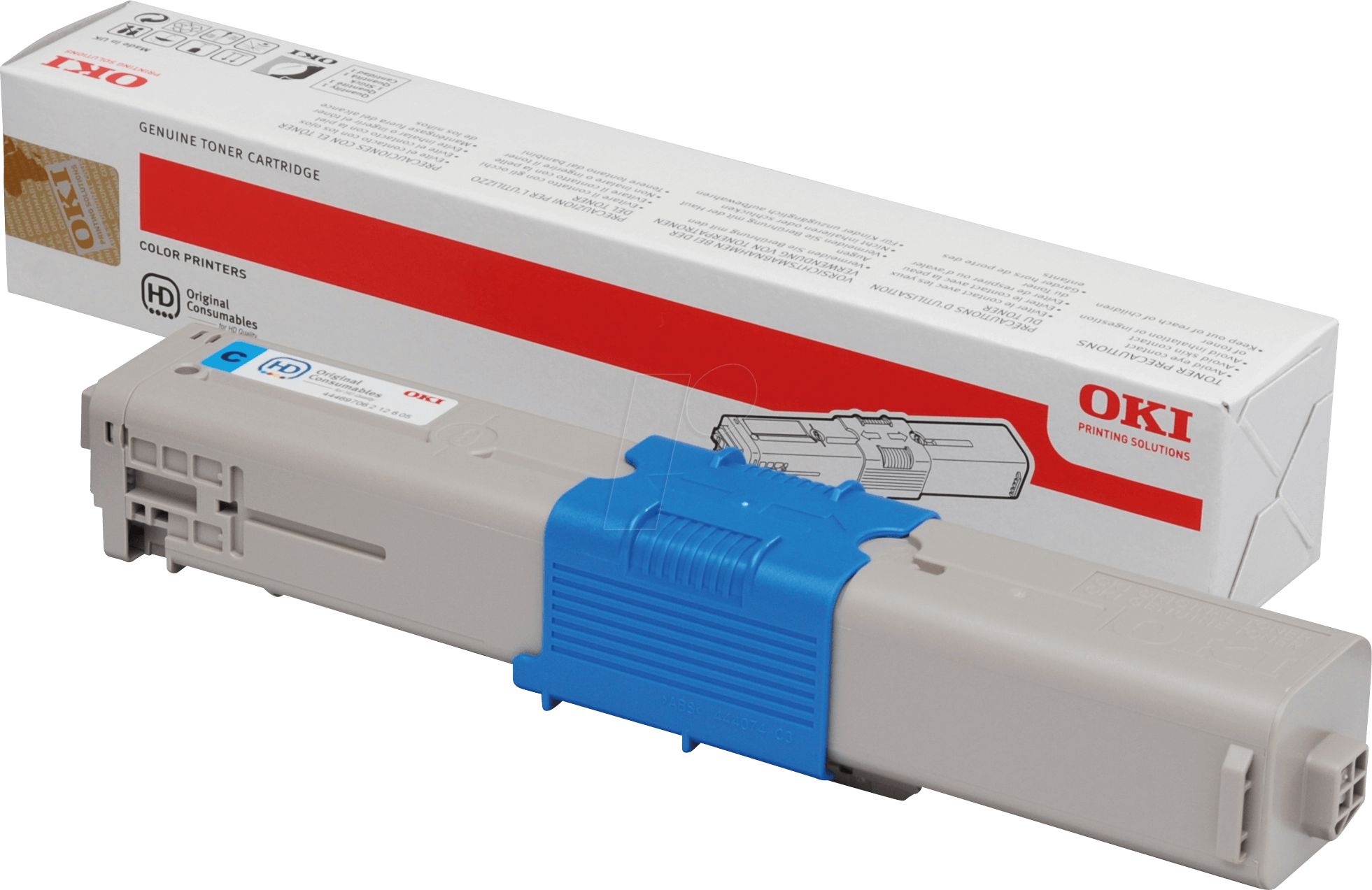 Toner OKI 44469706 Cyan Oryginał (44469706)