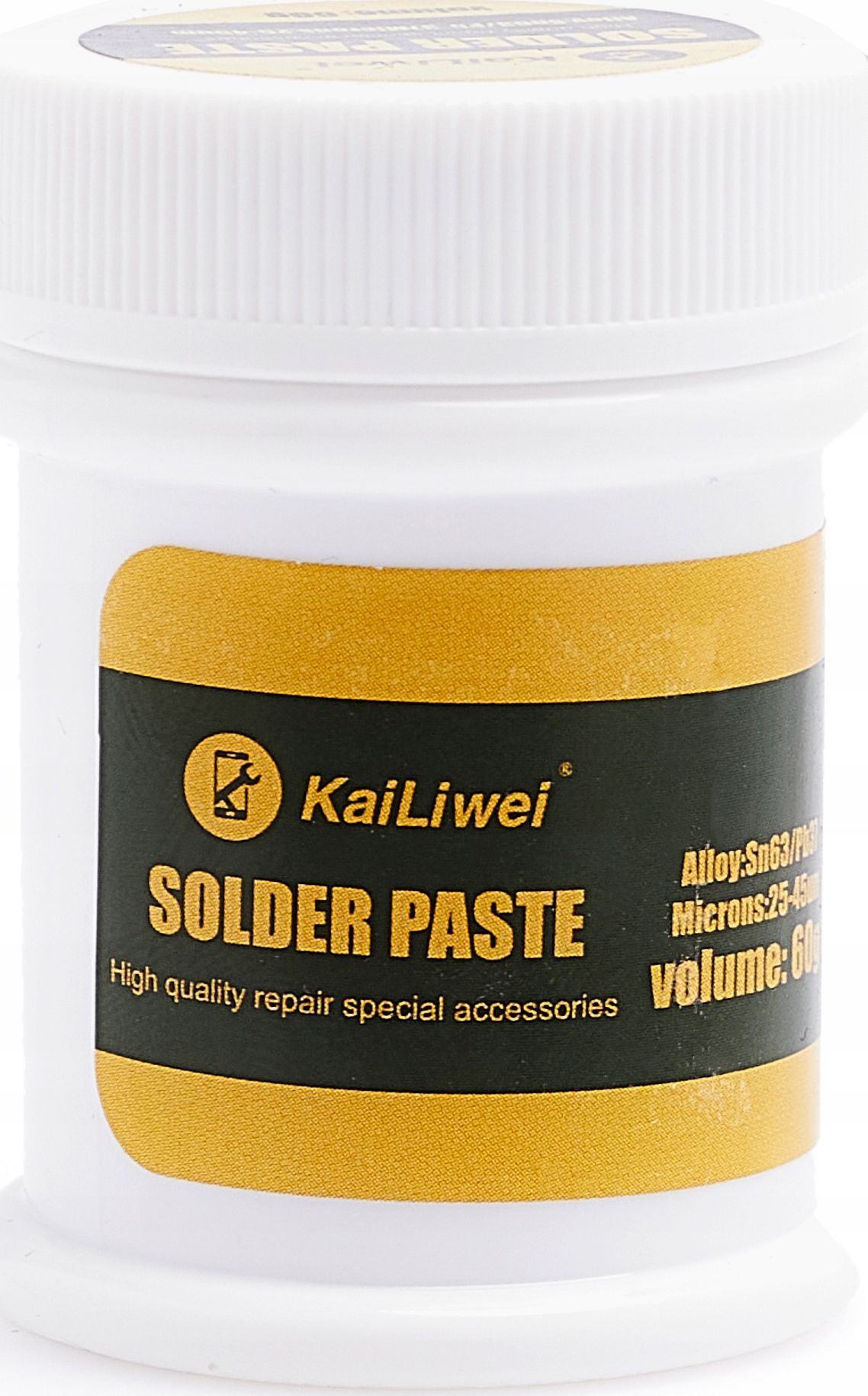 Techrebal Pasta lutownicza płynna cyna SN63PB37 KaiLiwei 60g