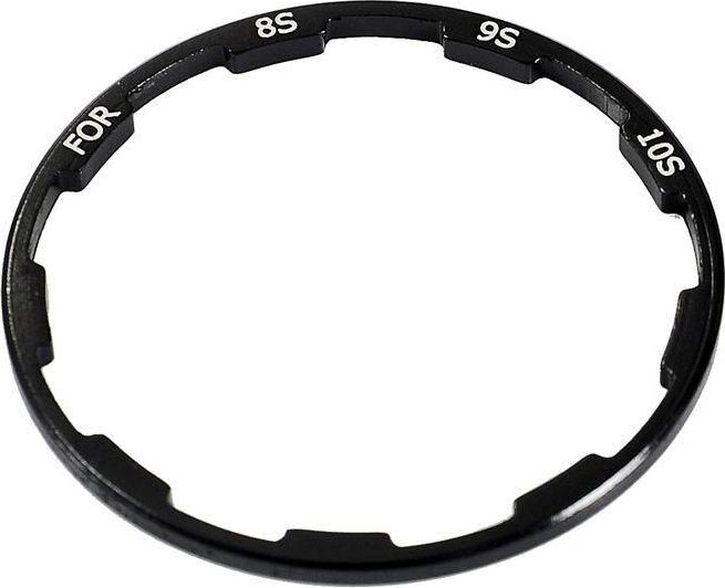 Podkładka dystansowa Novatec NT-CBSPCR01 do kaset 1,8 mm, Aluminowa