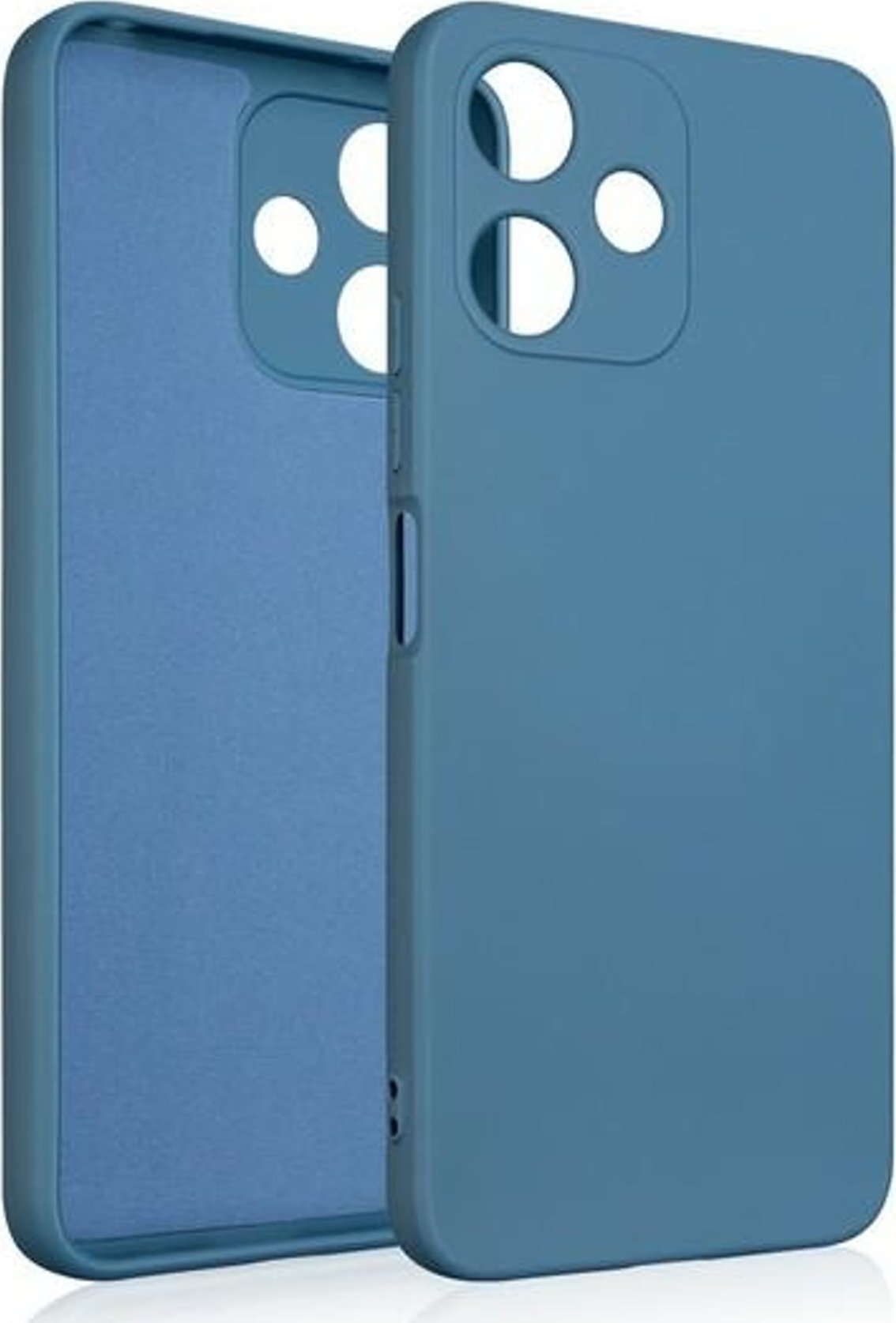 Beline Beline Etui Silicone Xiaomi Redmi 12 niebieski/blue