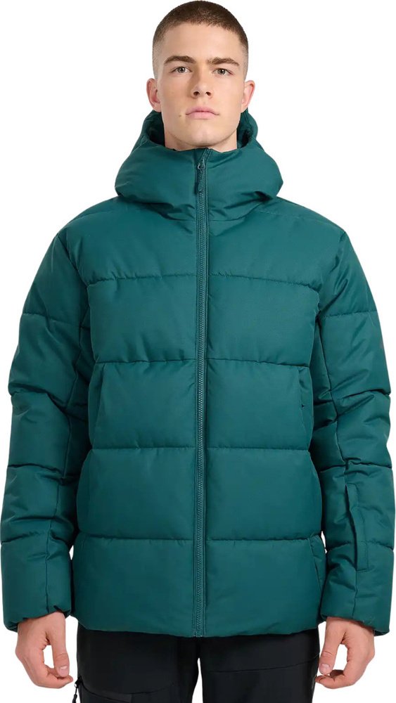 Kurtka narciarska męska 4f Kurtka narciarska męska ciemna zieleń 4FWAW25TTJAM0788 40S XL