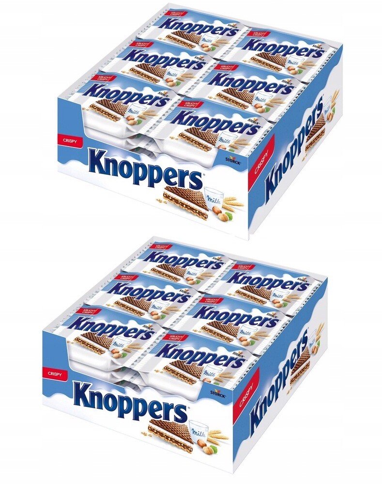 Knoppers Wafelek mleczno-orzechowy 25 g x 48 sztuk