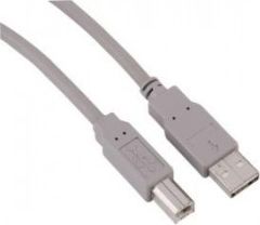 Kabel USB Hama USB-A - USB-B 1.8 m Szary (29099)