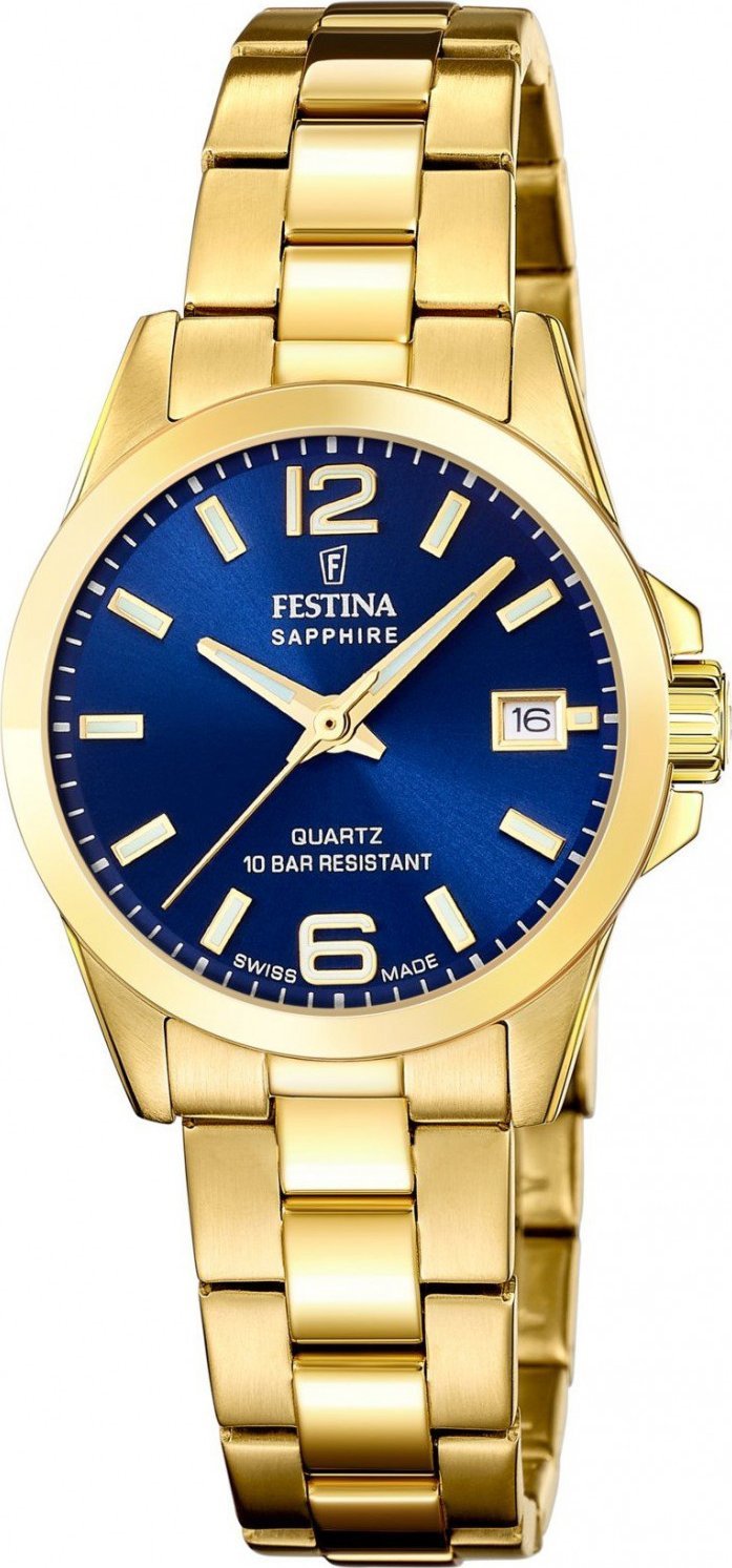Zegarek damski Festina F20050-3 złoty