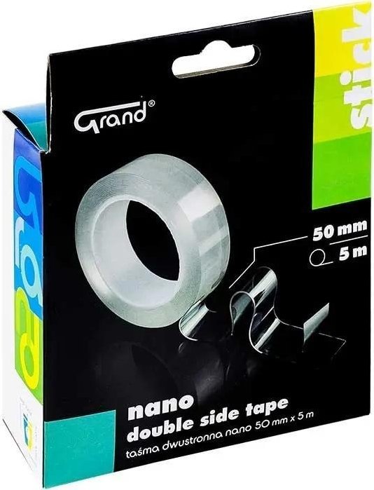 Taśma dwustronna Nano 50mmx5m GRAND