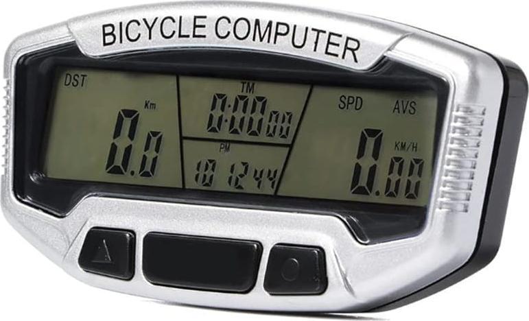 K455C LICZNIK ROWEROWY WODOODPORNY LCD