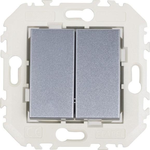 Efapel EFAPEL QUADRO45 ŁĄCZNIK PODWÓJNY SCHODOWY 45101 KWAL