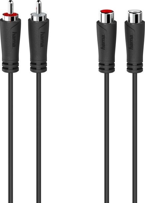 Kabel Hama RCA (Cinch) x2 - RCA (Cinch) x2 3m czarny (002050940000)