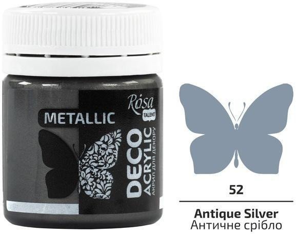 Farba akrylowa metaliczna antique silver 52 20ml