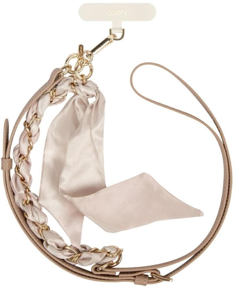 Uniwersalna smycz do telefonu 2w1 UNIQ Coehl Caryne dusty nude