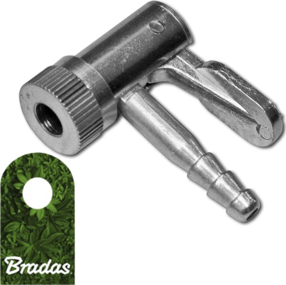 Bradas Końcówka kątowa do pompowania kół 8mm BRADAS 2380