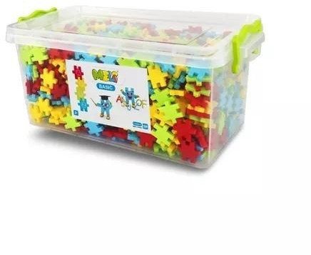 Klocki Meli Basic Litery Edu 1200szt