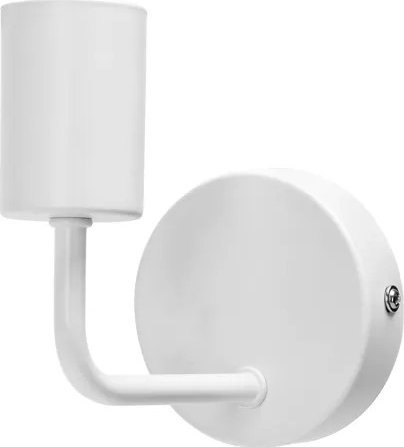 Kinkiet Aigostar Kinkiet Metalowa lampa ścienna biały E27 Metalowa lampa ścienna biała bez źródła światła E27