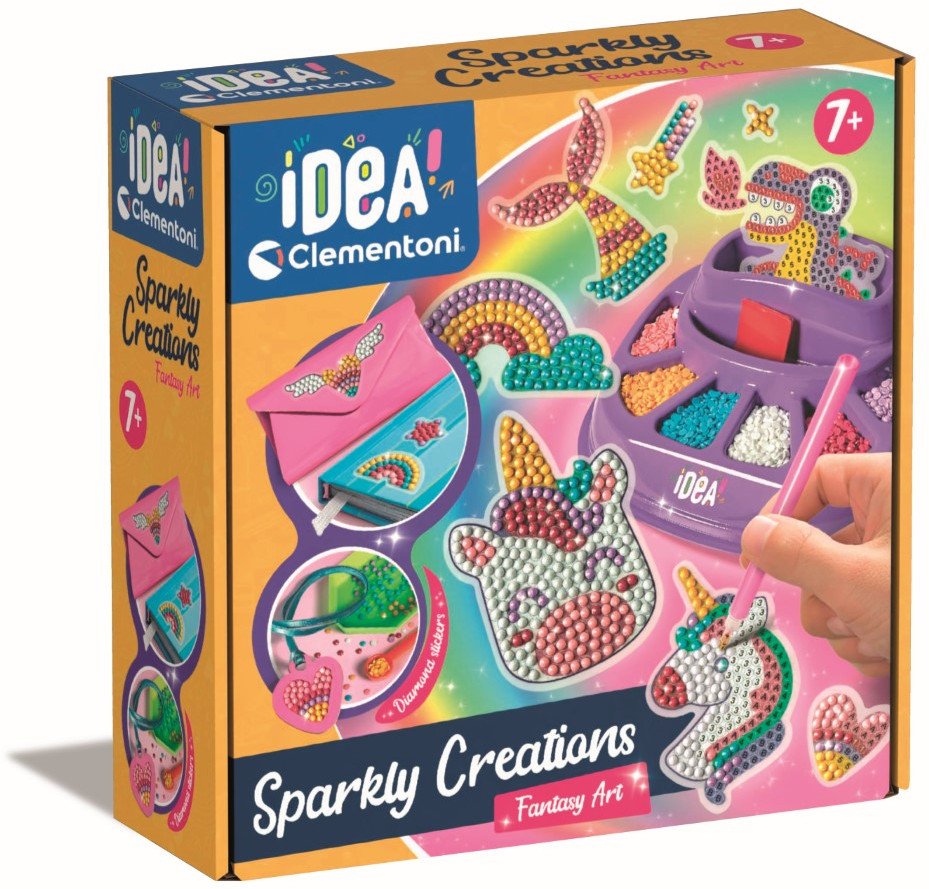 Clementoni Kūrybinis deimantų rinkinys Clementoni Fantazijos menas