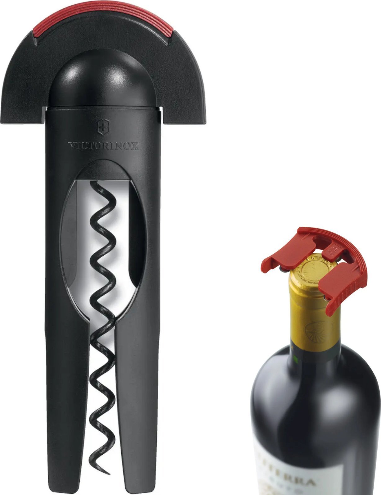 Victorinox Korkociąg otwieracz barmański barowy z nożykiem do folii 200 mm Korkociąg otwieracz barmański barowy z nożykiem do folii 200 mm