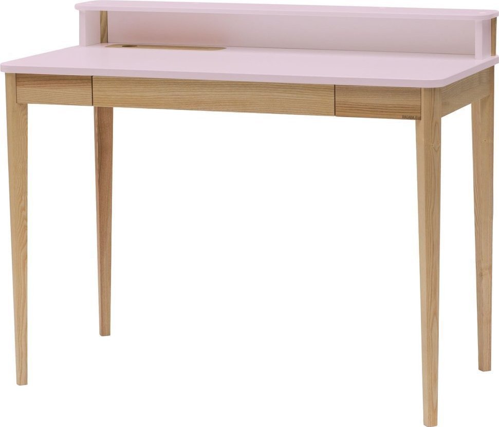 Biurko Ragaba Biurko ASHME 110x56 różowe