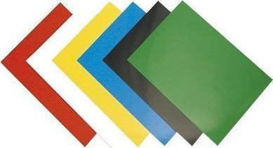 Fellowes Okładki nabłyszczane CHROMO czerwone 5378303 FELLOWES