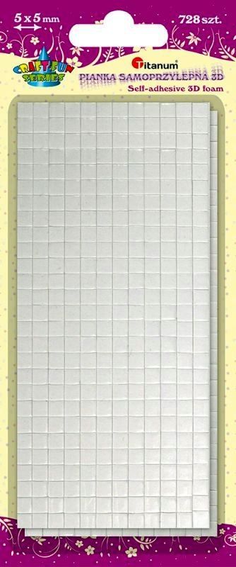 Titanum Pianka samoprzylepna 3D TITAMUM 728szt. Titanum